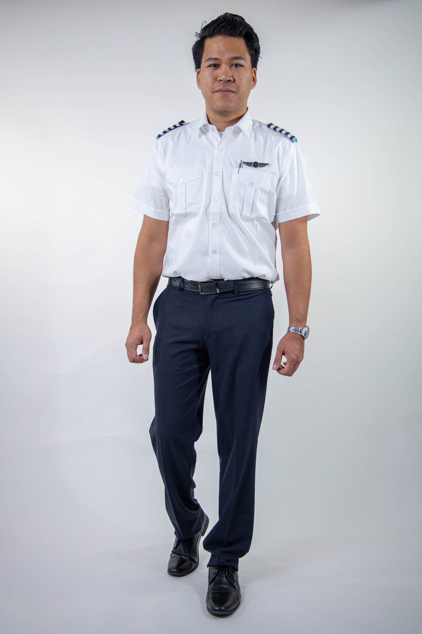 Men's Flat Front Dress Pant