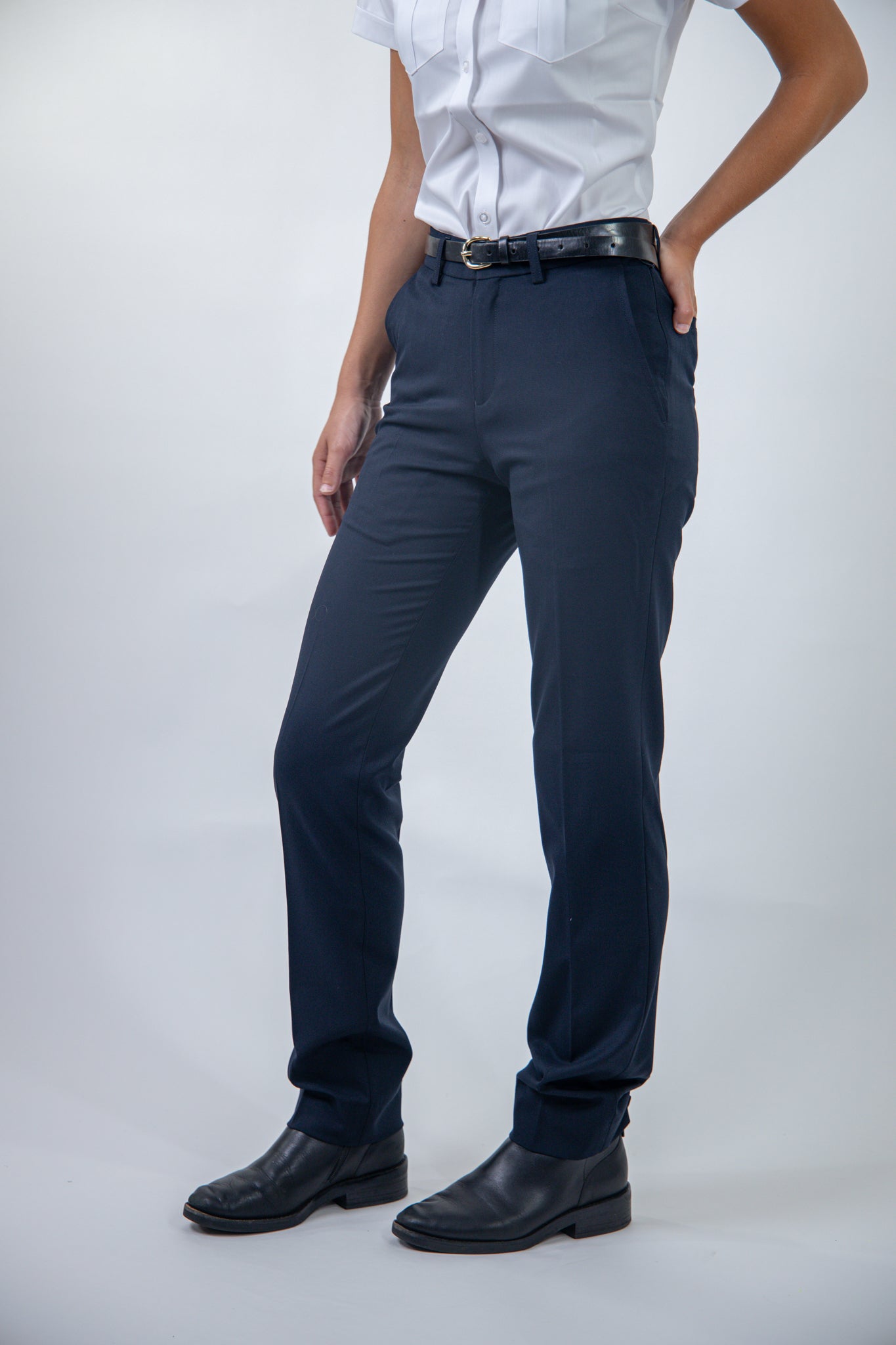 Ladies Flat Front Dress Pant